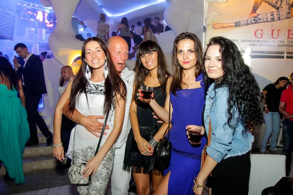 Odessa Ukraina Maja 2013 Ibiza Night Club Strony Osób Stwarzających — Zdjęcie stockowe