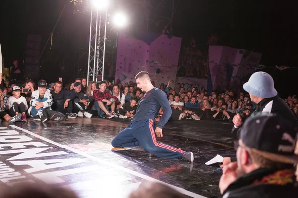 Odesa Ukrajna 2017 Augusztus Break Dance Hip Hop Tánc Stílusokat — Stock Fotó