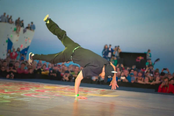 Odessa Ukraine Août 2017 Bataille Dansante Championnat Break Dance Styles — Photo