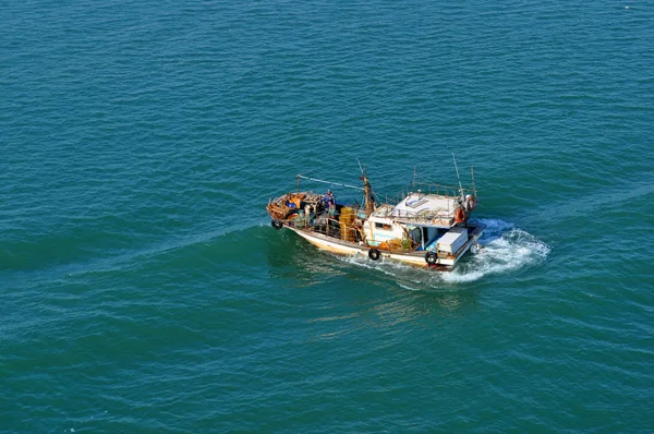 Fishing Boat Vessel Fishermen Fisherman Schooner — Stock Photo, Image