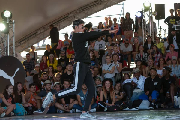 Odessa Ucraina Agosto 2017 Campionato Break Dance Stile Hip Hop — Foto Stock