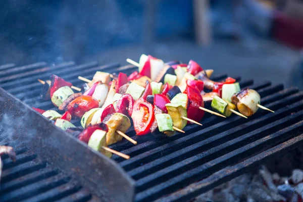 Grillade Grönsaker Grillen — Stockfoto