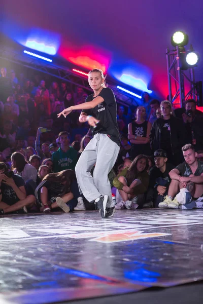 Odessa Ucraina Agosto 2017 Campionato Break Dance Stile Hip Hop — Foto Stock