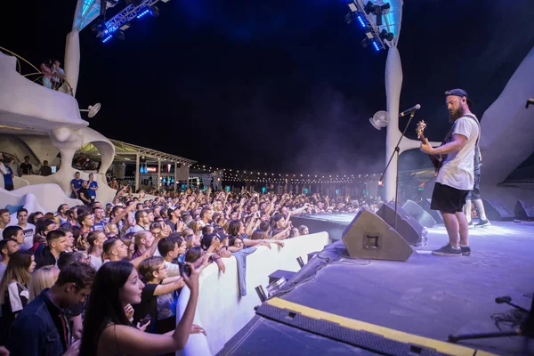 Odessa Oekraïne Juli 2018 Ibiza Nachtclub Beroemde Russische Rap Artiest — Stockfoto