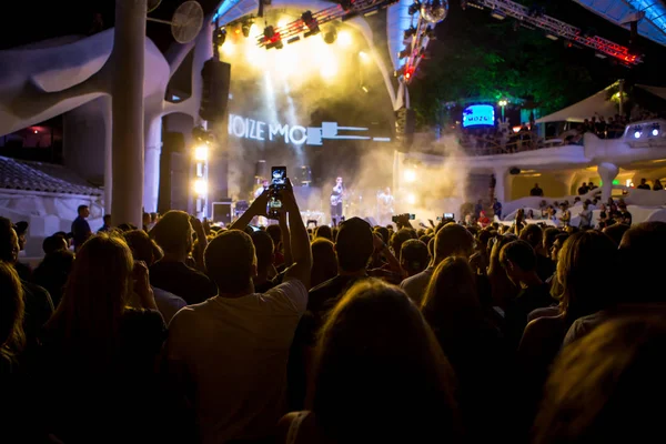 Odessa Ukraine Juillet 2018 Discothèque Ibiza Célèbre Rappeur Russe Noize — Photo
