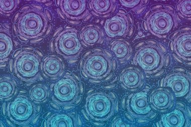 neon renklerde kalem kroki. Uzay çiçekler. kalem kroki. stilize duvar kağıdı