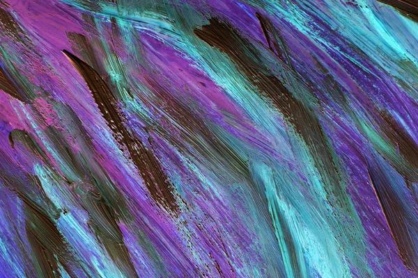  neon renklerde arka plan. Akrilik fırça darbeleri