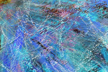 renkli arka plan. boya vuruş. Kağıt üzerinde mavi çizgiler ve lekeler