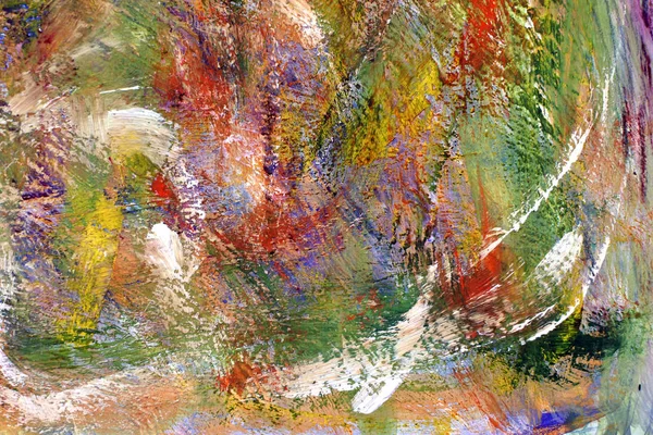 Renkli parlak arka plan. boya vuruş. tuval üzerinde yeşil lekeler