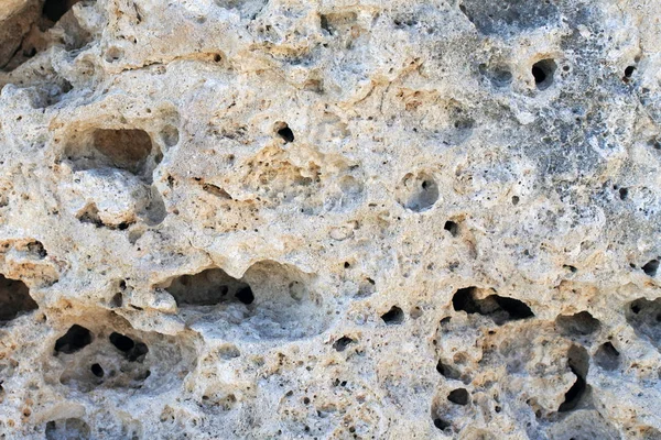 Naturens Inverkan Stenen Intrikata Lättnad Sten Ytan — Stockfoto