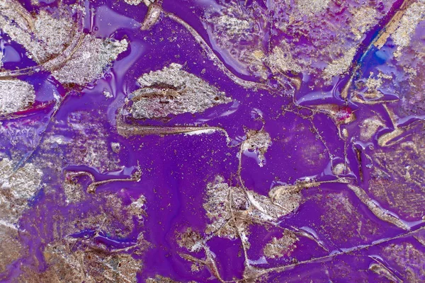 metal oksidasyon etkisi ile arka plan. mor ve gümüş ün tonları karıştırma