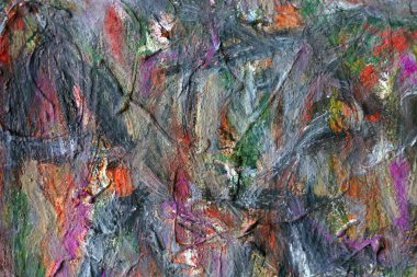 Kontrast arka plan. Renkli akrilik boya lekeleri. Alacalı tonları karışımı