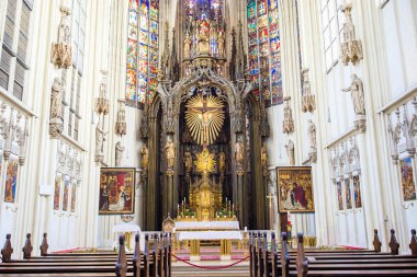 Maria iç görünüm Gestade kilise Viyana'daki kulüpler.
