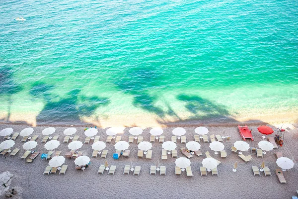 Vacker strand i reservatet Gargano ovan utsikt — Stockfoto