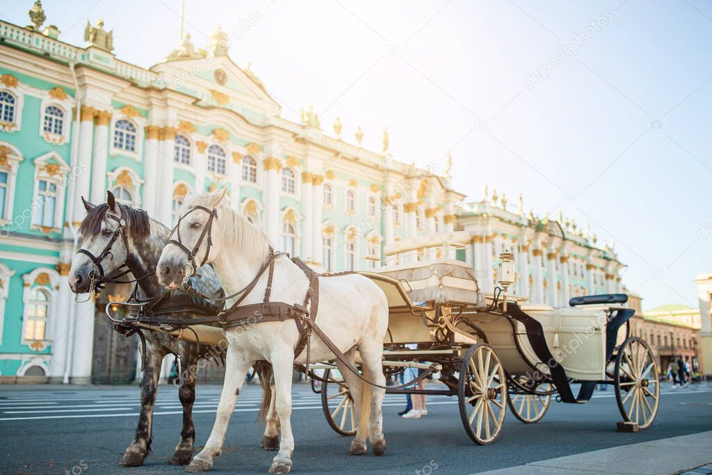 Hermitage on Palace Square, St Petersburg, Russia