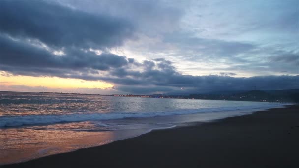 Idylický perfektní tyrkysová voda na exotickém ostrově — Stock video