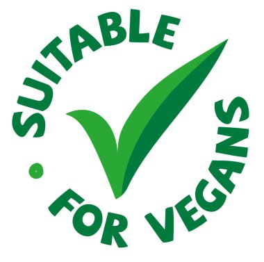 Vejetaryen sağlık gıda ambalaj simge / logo / sembol açık paketinin veya paketi, vektör grafik illüstrasyon arkasında için