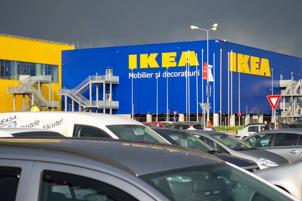 瑞典家具公司宜家帕拉迪（Ikea Pallady）第二店，定于2019年在罗马尼亚首都布库雷斯蒂第3区开业. — 图库照片