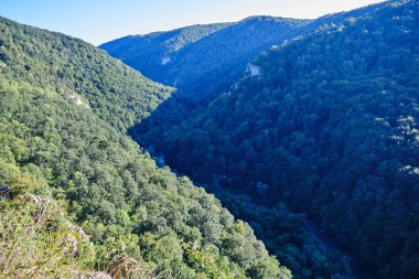 Romanya 'nın Vadu Crisului kenti yakınlarındaki bir demir yolu üzerinden görülen kirliliği tekrarla.