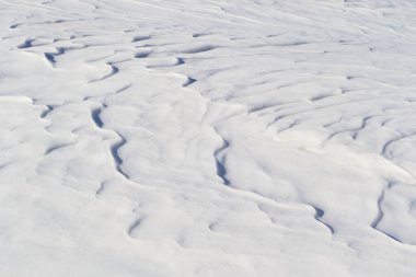 Rüzgarla savrulan kar dalgaları - basit, asgari, soyut desen arkaplanı.