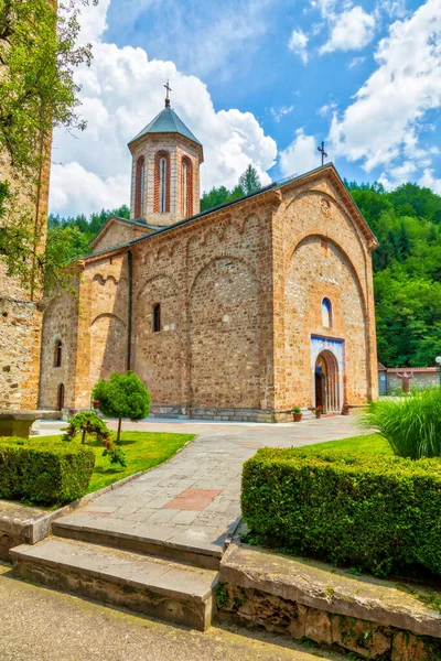 Medieval Raca Monastery. Serbian Orthodox monastery built in the 13th century as the endowment of Serbian King Stefan Dragutin Nemanjic. Located south of Bajina Basta, Serbia.