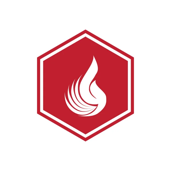 Fire Logo Design — Stock Photo, Image