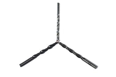 Üç ışınları, üzerinde beyaz izole şeklinde ortaya konulan üç farklı tatbikatlar topluluğu