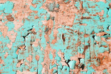 Soyut arka plan - panoları üzerinde eski, kirli çatlak boya