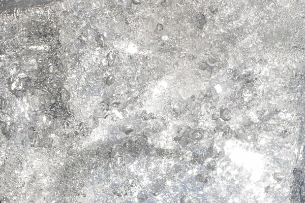Textura de hielo brilla a través del sol — Foto de Stock