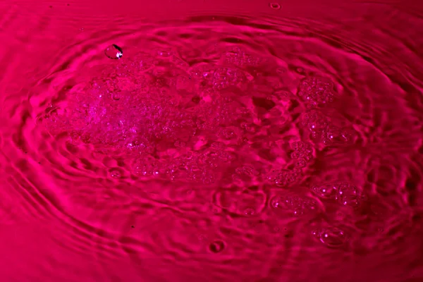Splash Water Red Background Abstract Wallpaper — Stock Photo, Image