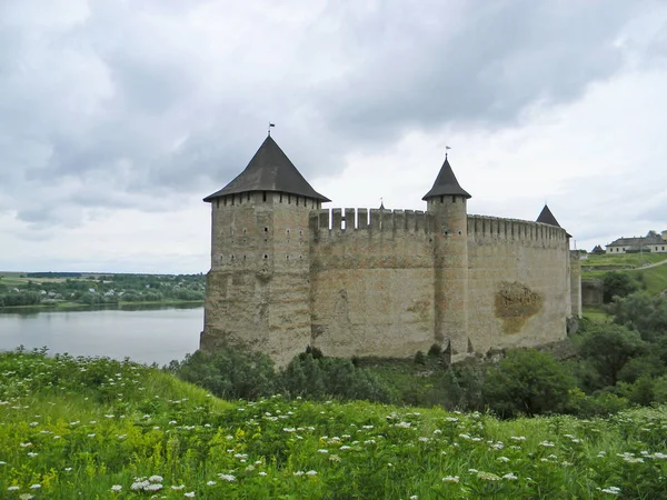 中世纪城堡生活 内部和外部 — 图库照片
