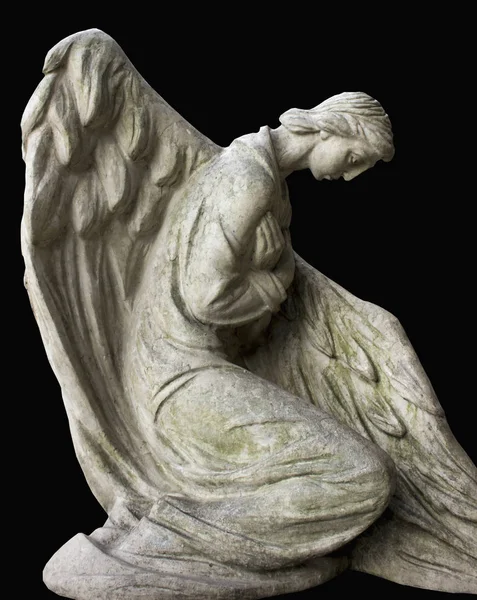 Anioł Modli Się Politowaniem — Zdjęcie stockowe