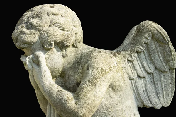 Estátua Anjo Que Sofre — Fotografia de Stock