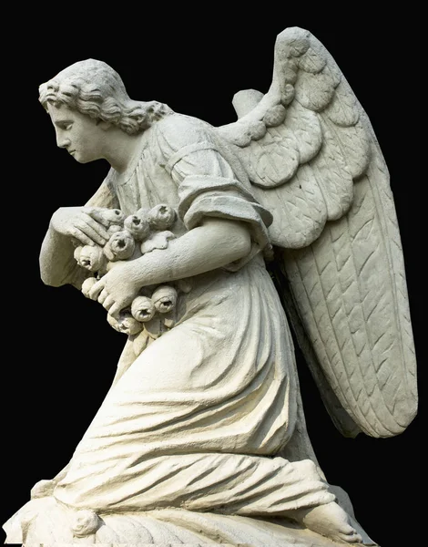 Statue Angel Who Suffers — Stock Photo, Image