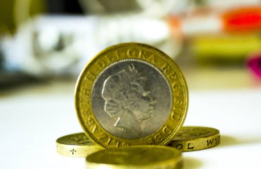 İngiliz Pound yakın çekim