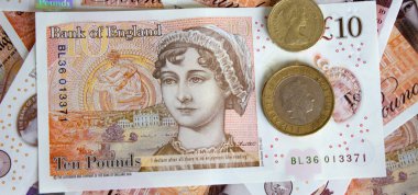 İngiliz Pound yakın çekim