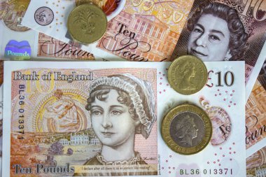 İngiliz Pound yakın çekim