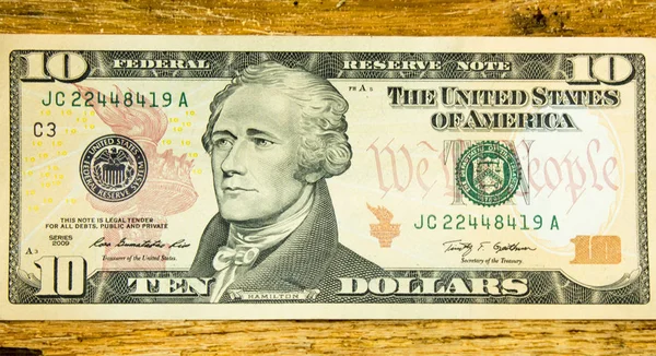 Американские Доллары Крупным Планом — стоковое фото
