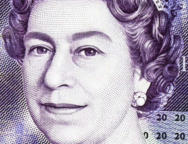 Национальная Валюта Англии — стоковое фото