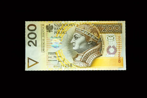 Polska Zloty Nationell Valuta — Stockfoto