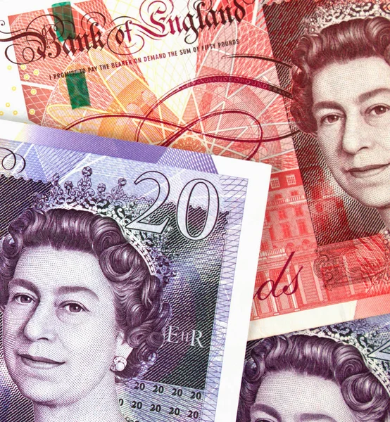 イギリスの国の通貨 — ストック写真