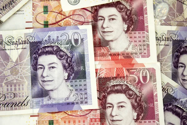 Die Nationale Währung Englands — Stockfoto