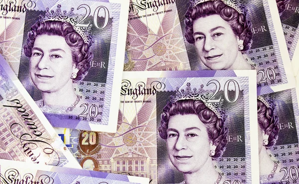 Die Nationale Währung Englands — Stockfoto