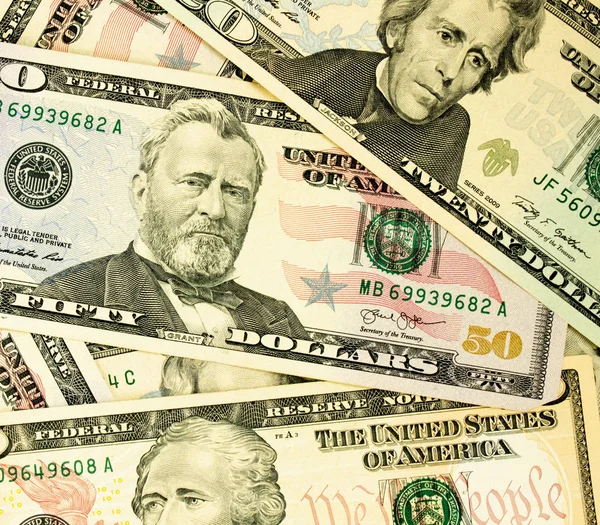 Amerikan dolar yakın çekim