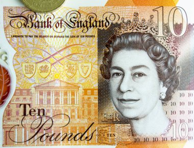 İngiliz Pound yakın çekim