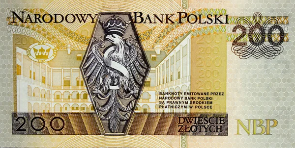 Zloty Polonais Gros Plan — Photo