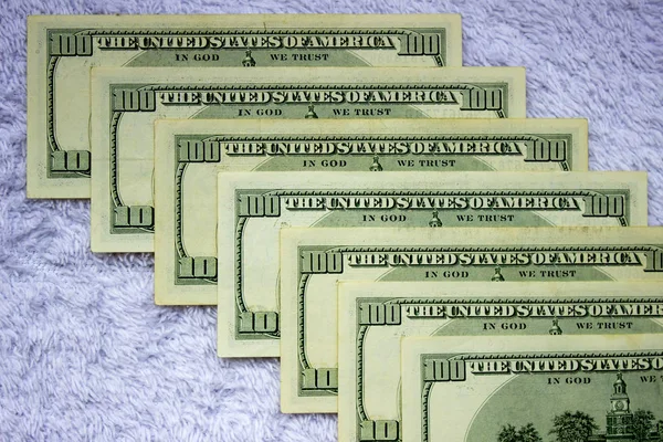 Amerikanische Dollars Aus Nächster Nähe — Stockfoto