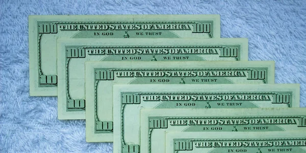Αμερικανικά Δολάρια Close — Φωτογραφία Αρχείου