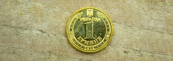 Ukrán Valuta Közelről — Stock Fotó