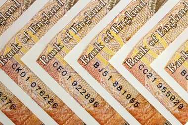 İngiliz Pound yakın çekim